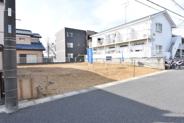 �O�ʓ��H�܂ތ��n�ʐ^ �����O��